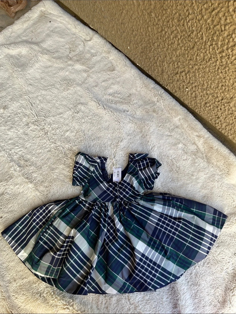 Jackie & Jack The Timeless Tartan Dress Size 12 months